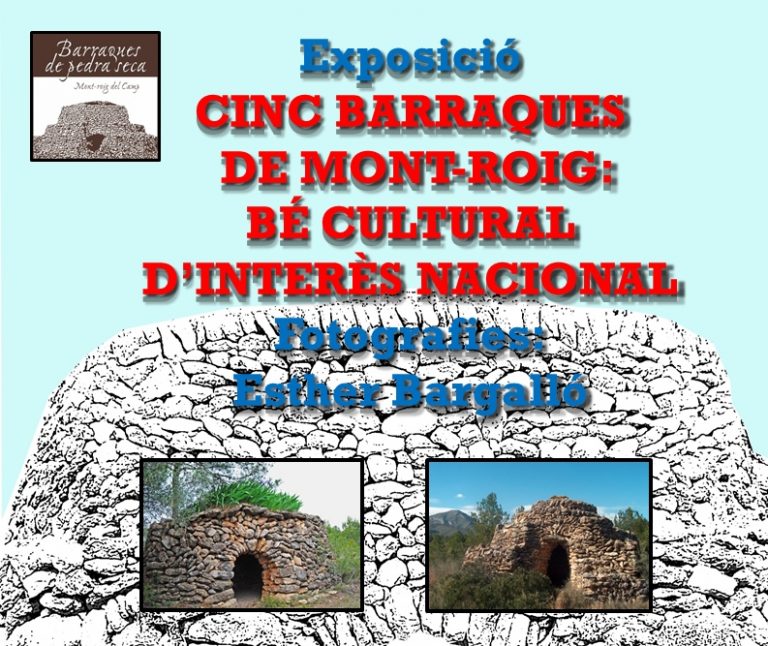 Més informació sobre l'article 86 – EXPOSICIÓ “CINC BARRAQUES DE MONT-ROIG BCIN”